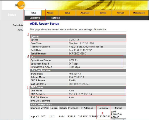 تنظیمات مودم آی پی لینک IP LINK